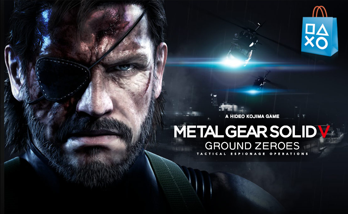 Metal Gear Solid V Ground Zeroes PS3 Boxart